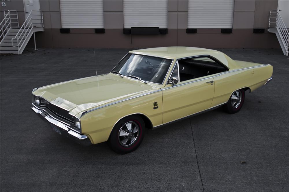 1967 DODGE DART GTS 2 DOOR HARDTOP