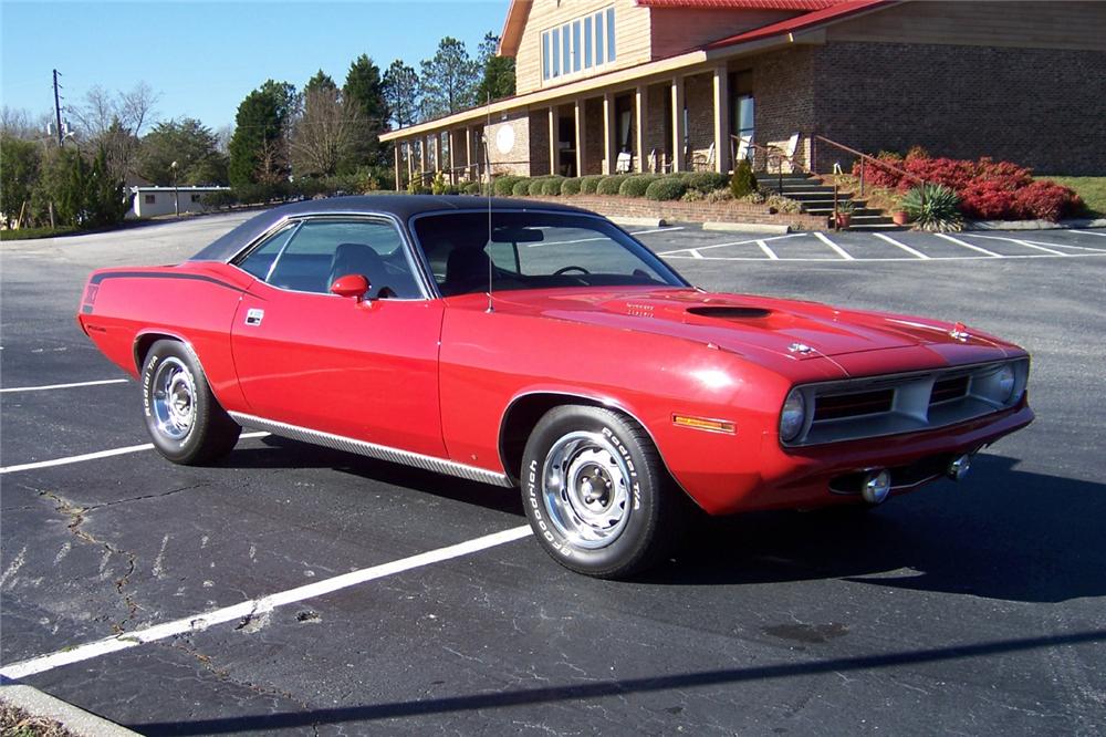 1970 PLYMOUTH CUDA 2 DOOR COUPE