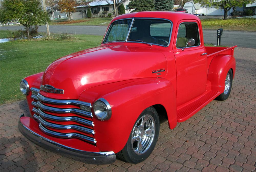 1950 CHEVROLET 3100 CUSTOM PICKUP