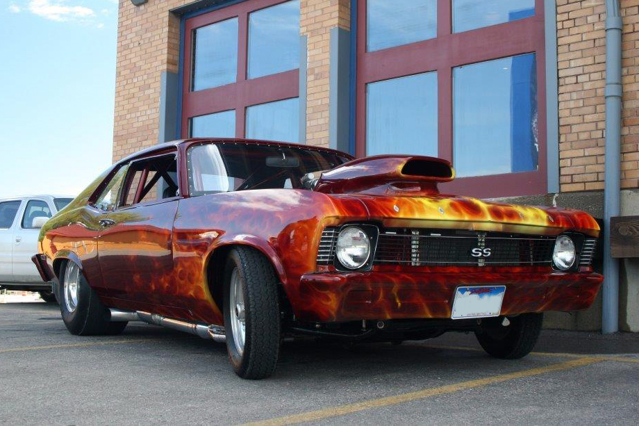 1970 CHEVROLET NOVA CUSTOM 2 DOOR COUPE