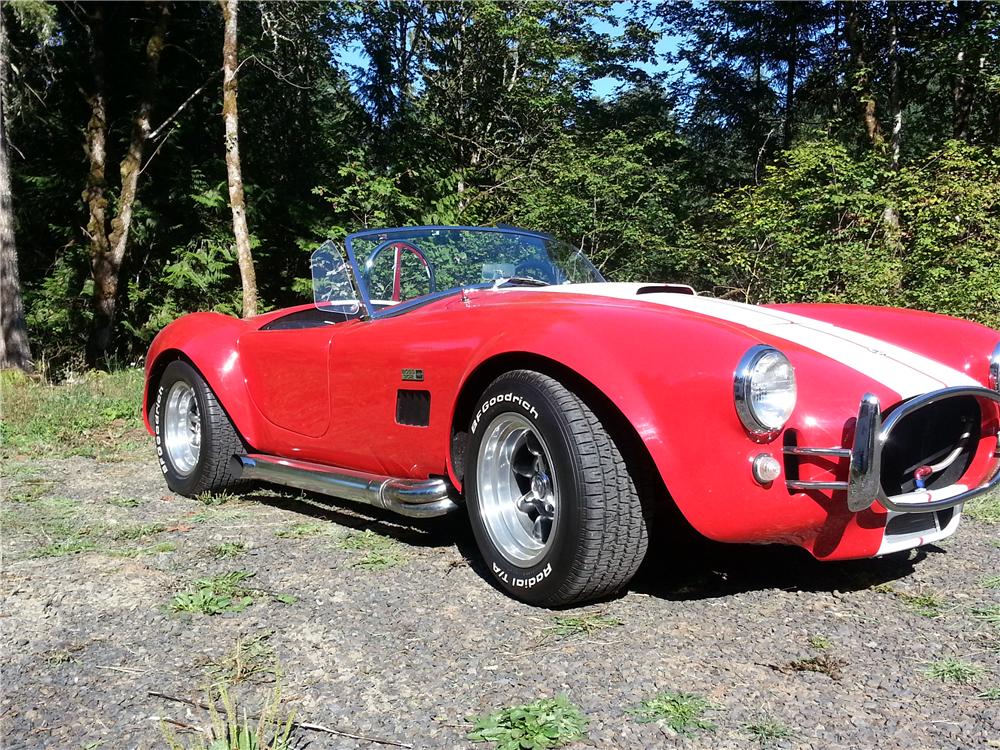 1967 SHELBY COBRA RE-CREATION ROADSTER