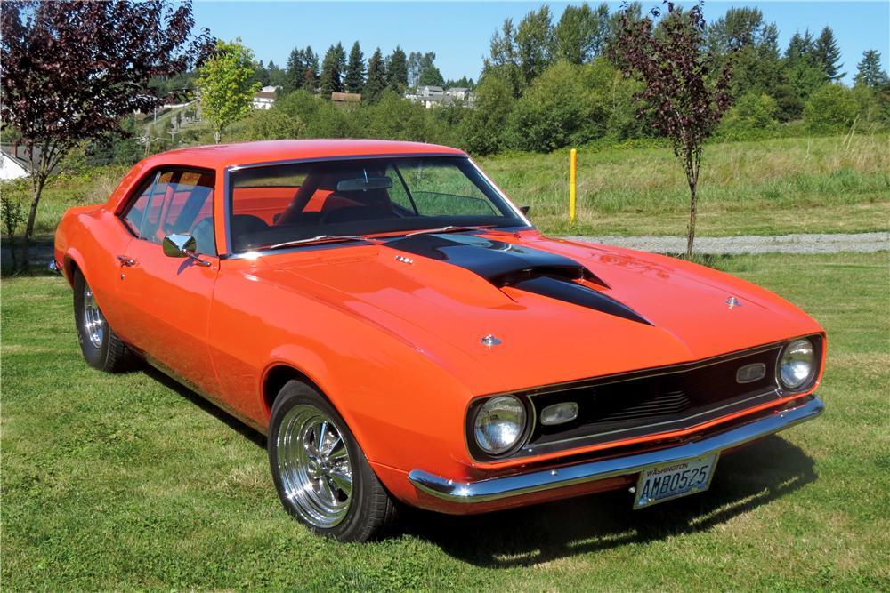 1968 CHEVROLET CAMARO CUSTOM 2 DOOR COUPE