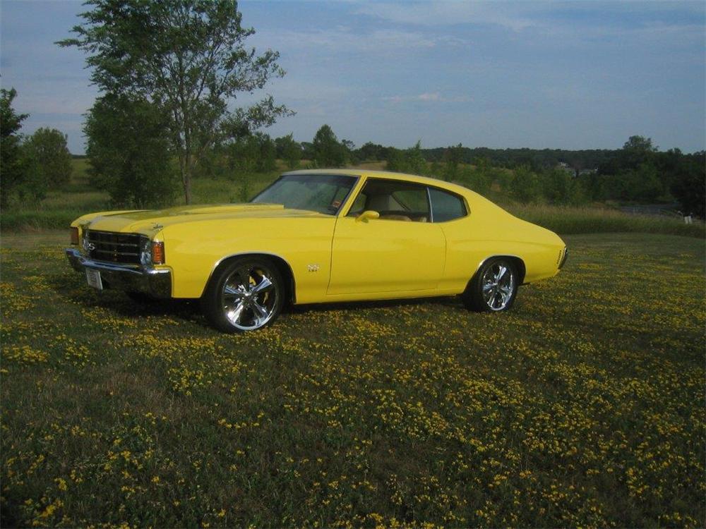 1972 CHEVROLET CHEVELLE SS CUSTOM 2 DOOR COUPE