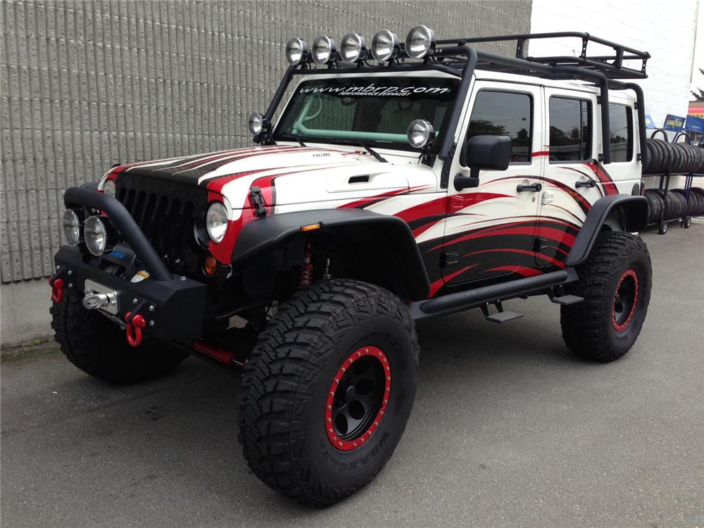 2008 JEEP WRANGLER UNLIMITED RUBICON CUSTOM SUV