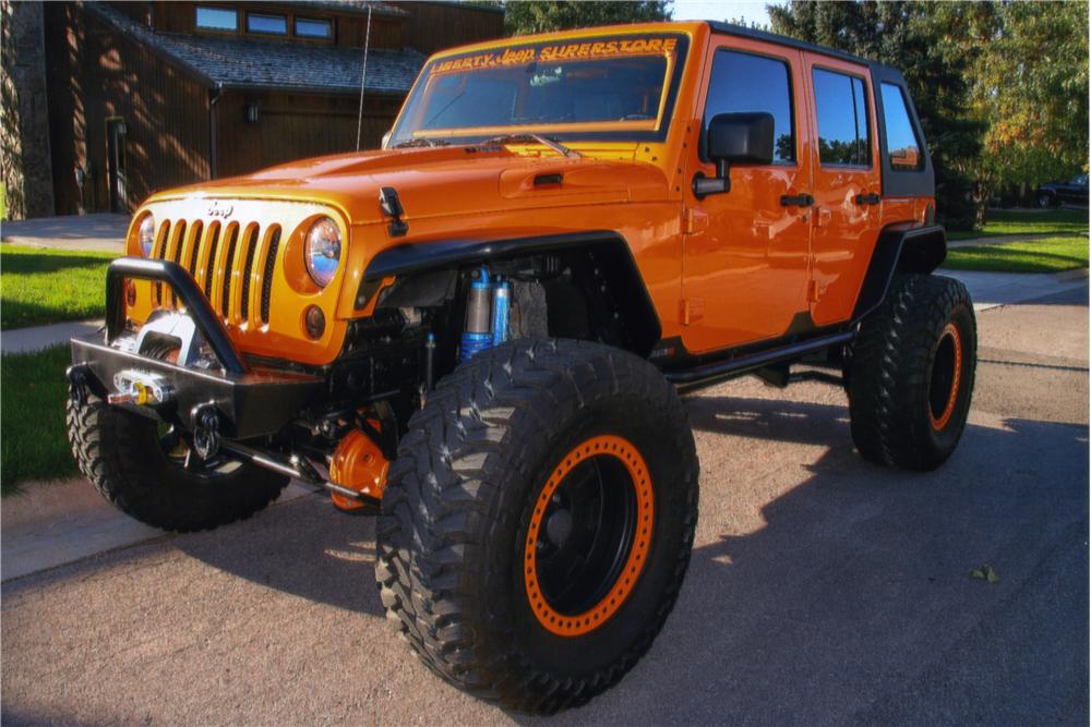 2009 JEEP WRANGLER UNLIMITED CUSTOM SUV