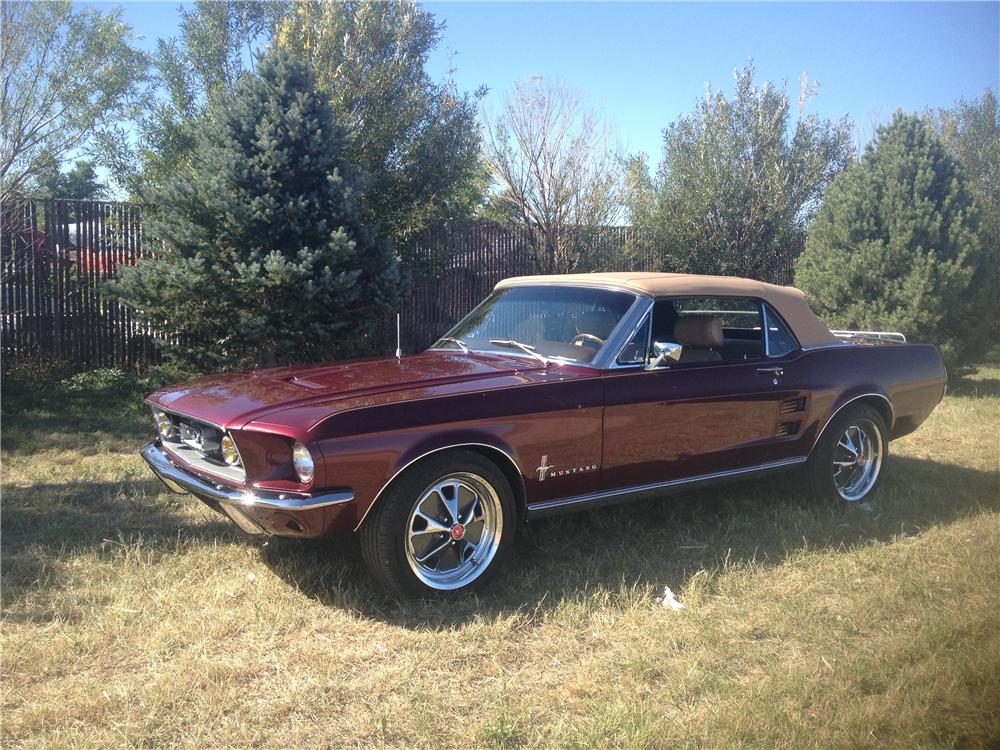 1967 FORD MUSTANG CUSTOM CONVERTIBLE