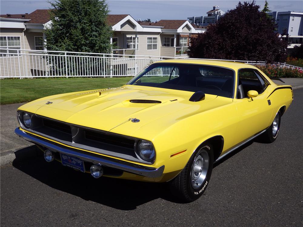 1970 PLYMOUTH CUDA 2 DOOR COUPE