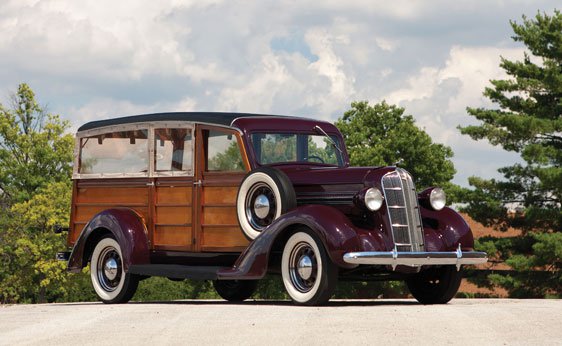 1936 DODGE WESTCHESTER SUBURBAN WOODY