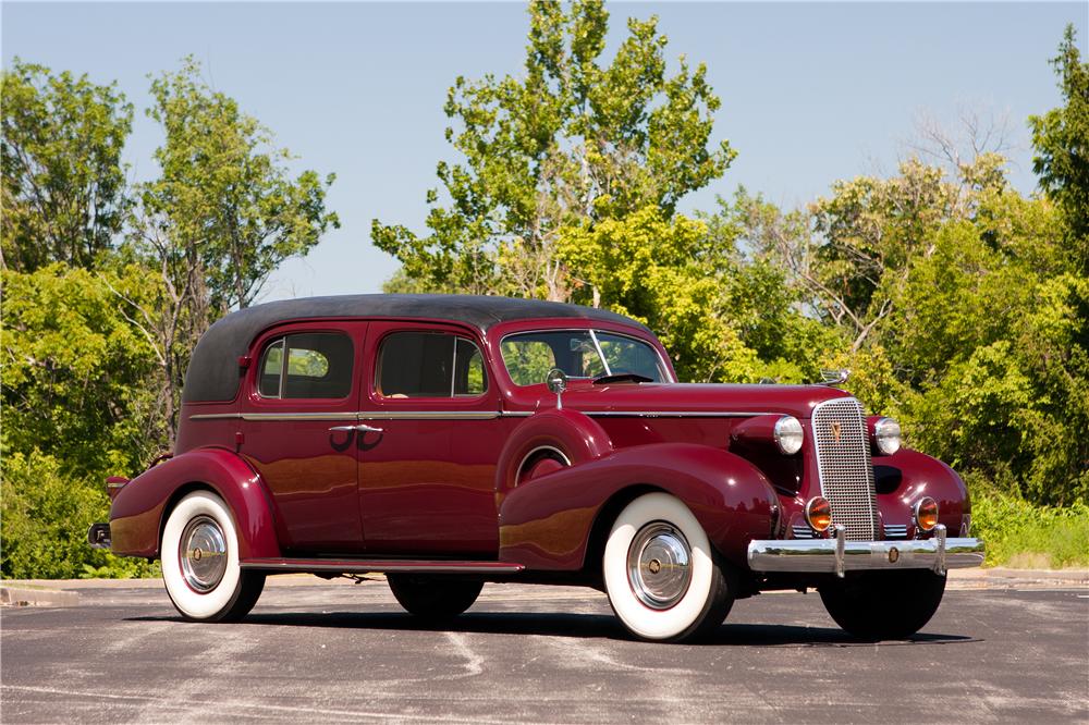 1937 CADILLAC V12 FORMAL SEDAN