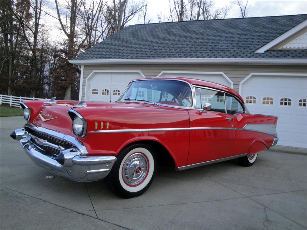 1957 CHEVROLET BEL AIR 2 DOOR HARDTOP