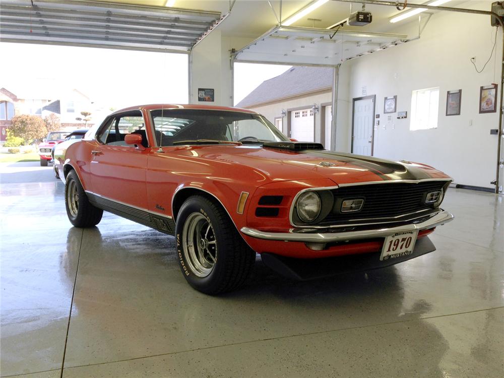 1970 FORD MUSTANG MACH 1 428 CJR FASTBACK