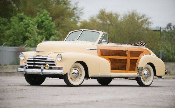 1947 CHEVROLET FLEETMASTER CONVERTIBLE WOODY