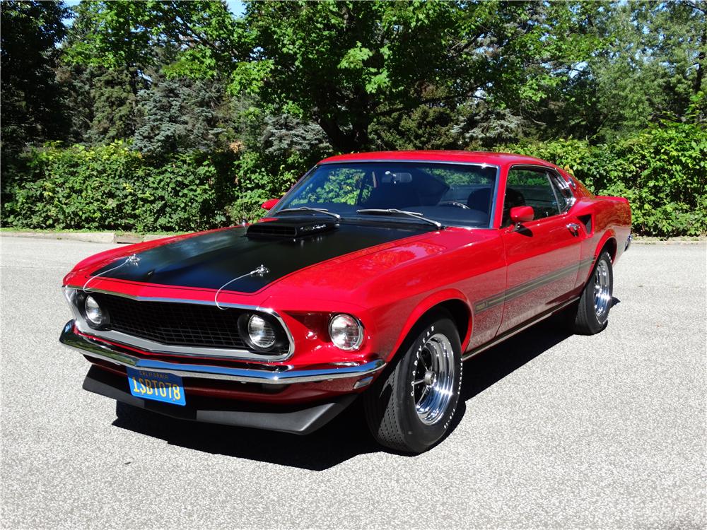 1969 FORD MUSTANG MACH 1 428 CJ FASTBACK