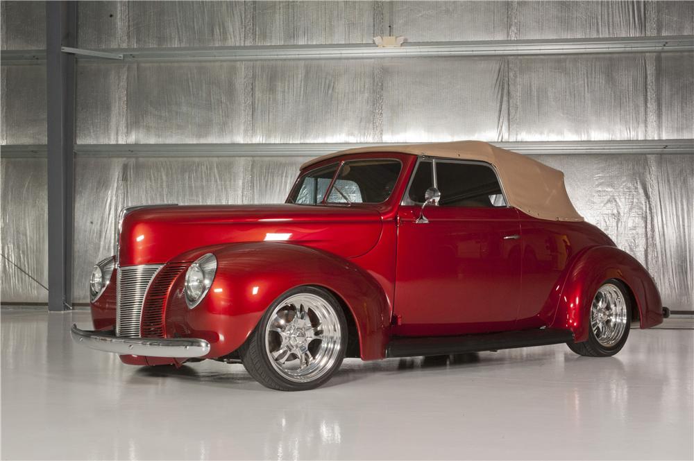 1940 FORD SPORTSMAN CUSTOM CONVERTIBLE