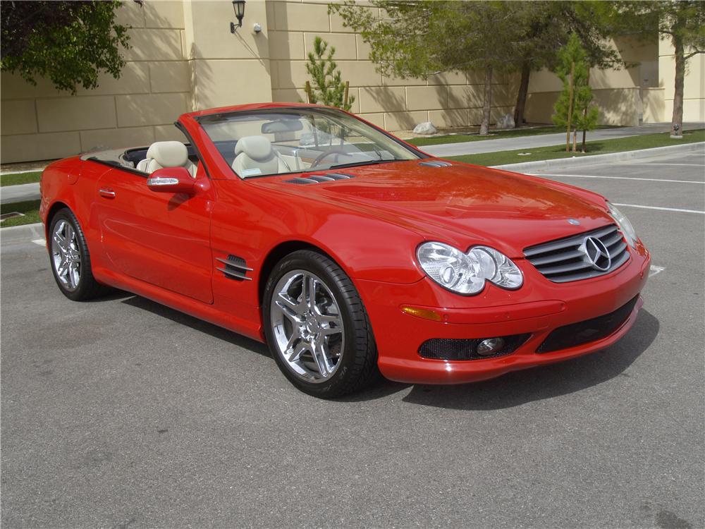 2003 MERCEDES-BENZ SL500 CONVERTIBLE