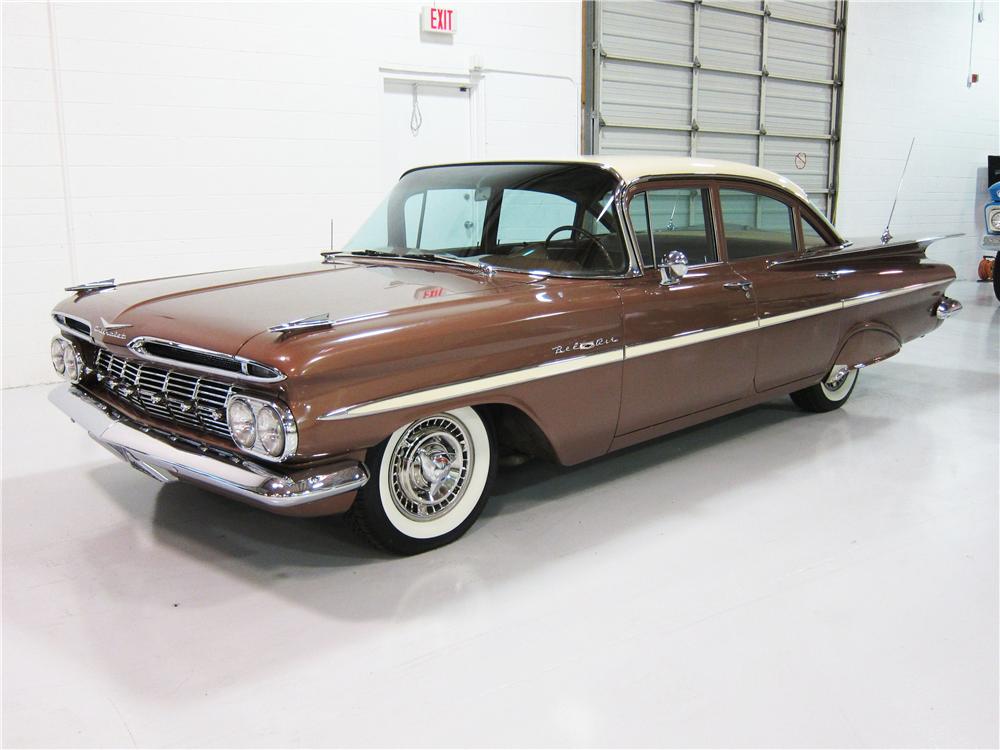 1959 CHEVROLET BEL AIR 4 DOOR SEDAN