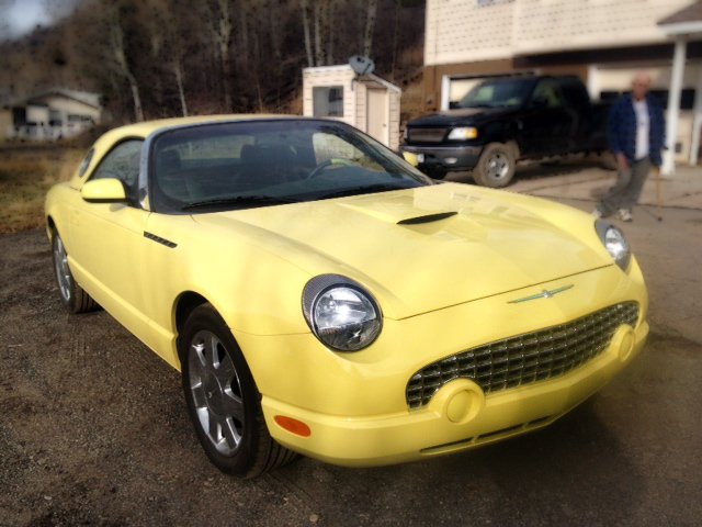 2002 FORD THUNDERBIRD CONVERTIBLE