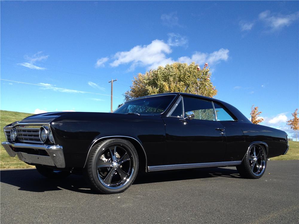 1967 CHEVROLET CHEVELLE CUSTOM 2 DOOR COUPE