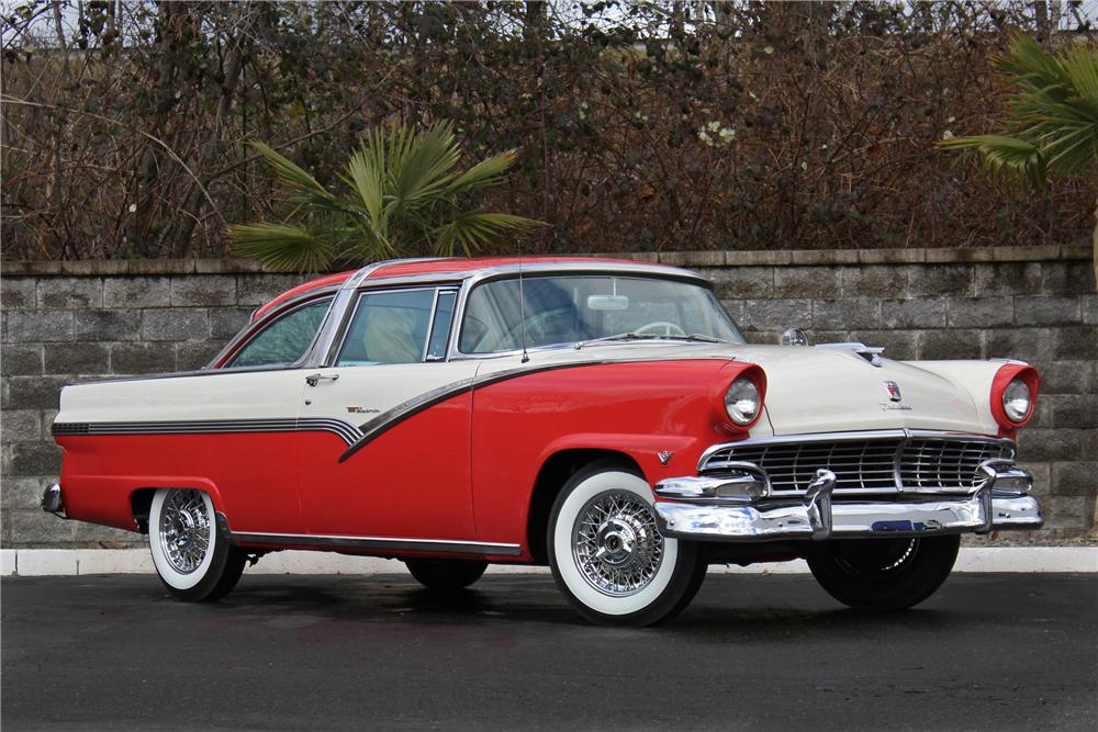 1956 FORD FAIRLANE CROWN VICTORIA 2 DOOR COUPE