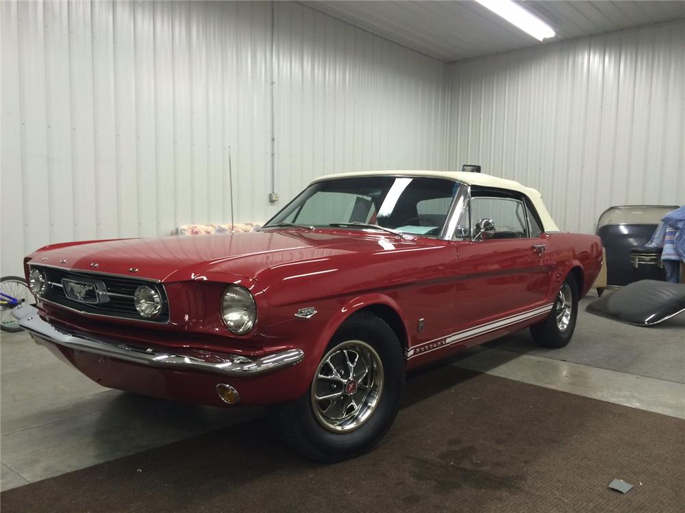 1966 FORD MUSTANG GT CONVERTIBLE