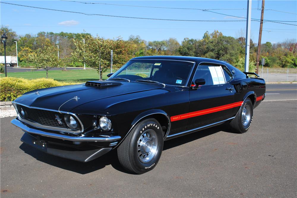 1969 FORD MUSTANG MACH 1 428 CJR FASTBACK