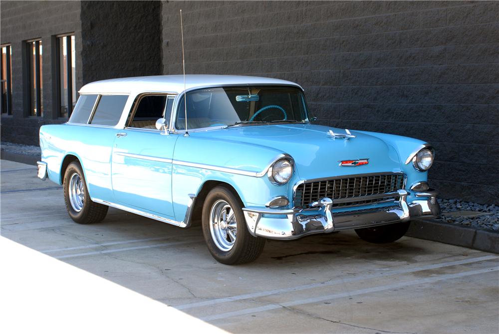 1955 CHEVROLET NOMAD CUSTOM STATION WAGON