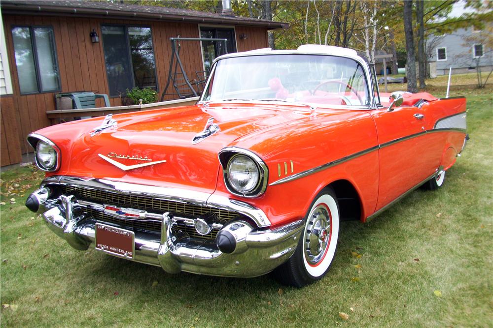 1957 CHEVROLET BEL AIR CONVERTIBLE