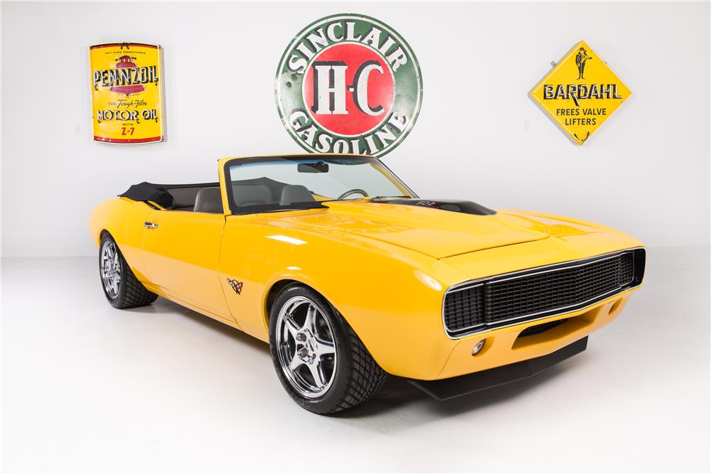 1968 CHEVROLET CAMARO CUSTOM CONVERTIBLE