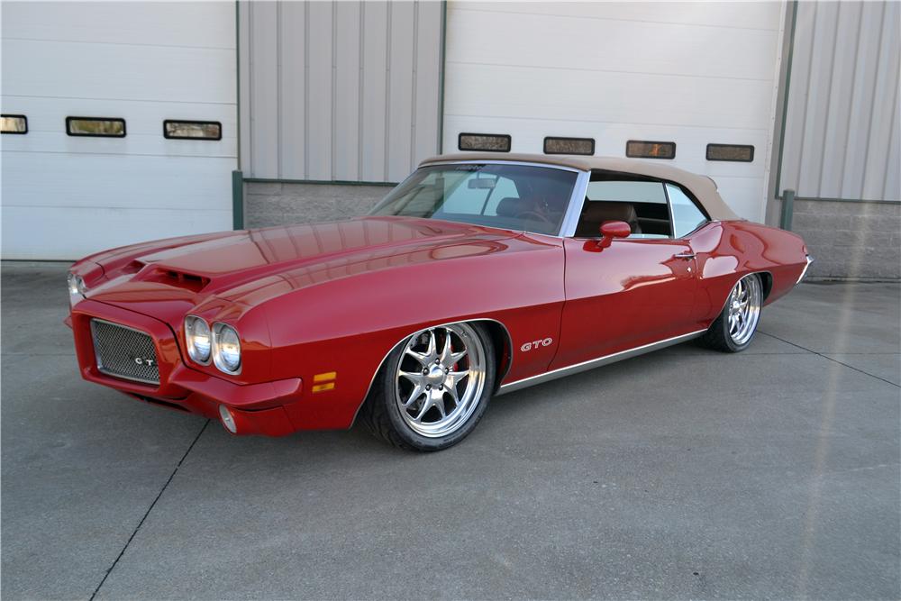 1971 PONTIAC GTO CUSTOM CONVERTIBLE