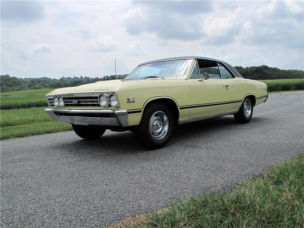 1967 CHEVROLET CHEVELLE SS 396 2 DOOR HARDTOP