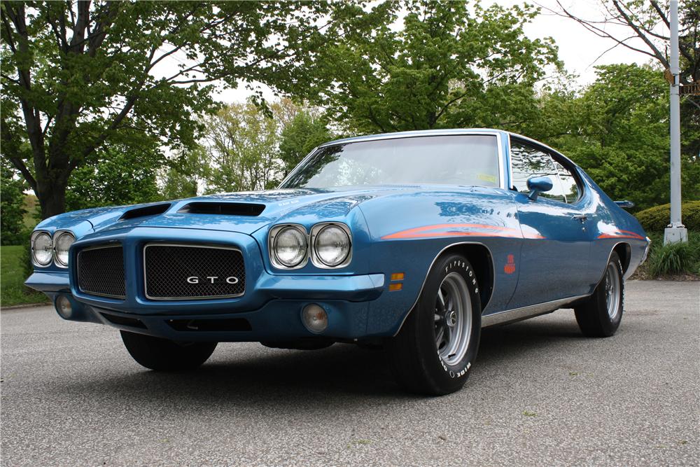 1971 PONTIAC GTO JUDGE 2 DOOR HARDTOP