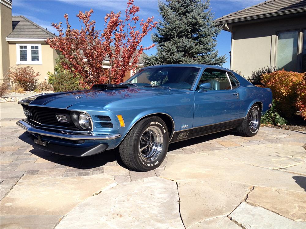 1970 FORD MUSTANG MACH 1 428 SCJ FASTBACK