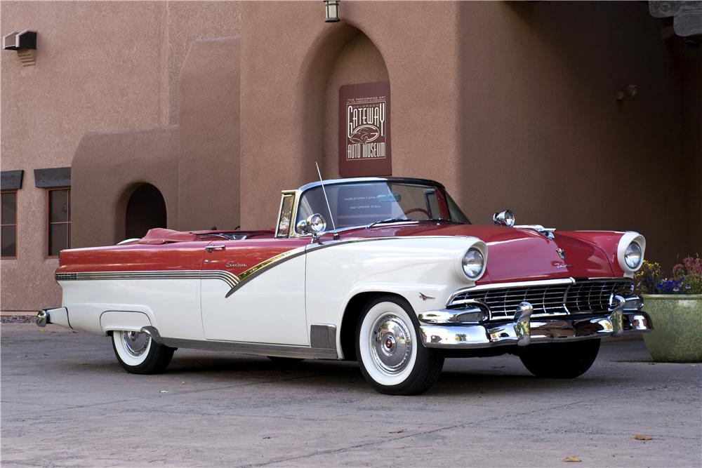 1956 FORD FAIRLANE SUNLINER CONVERTIBLE