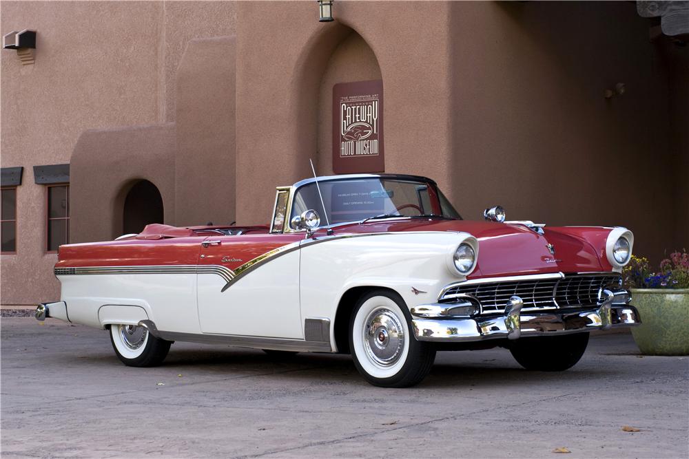 1956 FORD FAIRLANE SUNLINER CONVERTIBLE