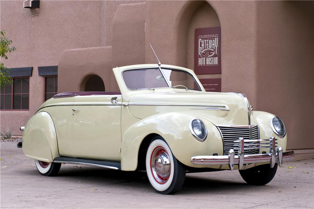 1939 MERCURY 99A CONVERTIBLE