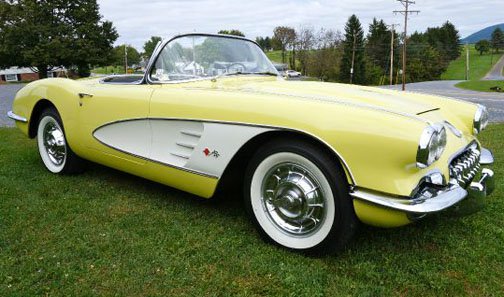 1958 CHEVROLET CORVETTE CONVERTIBLE