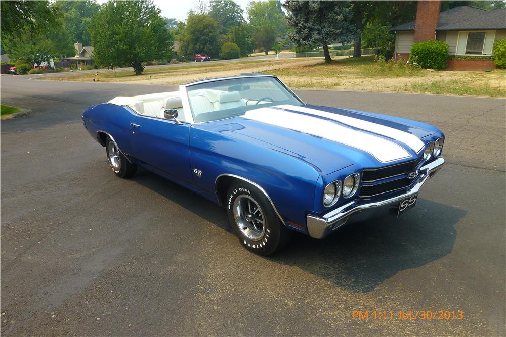 1970 CHEVROLET CHEVELLE SS LS5 CONVERTIBLE