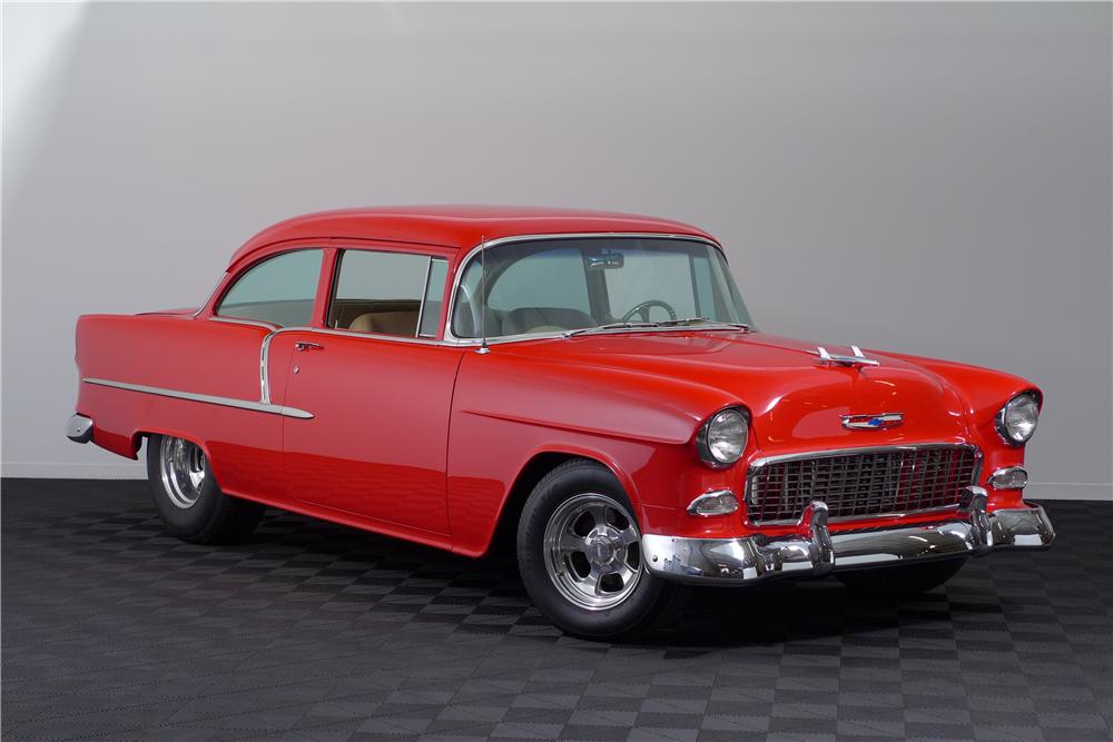 1955 CHEVROLET 210 CUSTOM 2 DOOR SEDAN