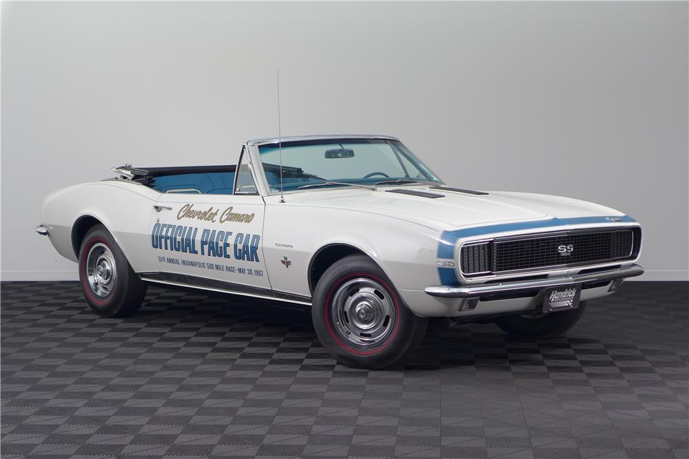 1967 CHEVROLET CAMARO INDY PACE CAR CONVERTIBLE