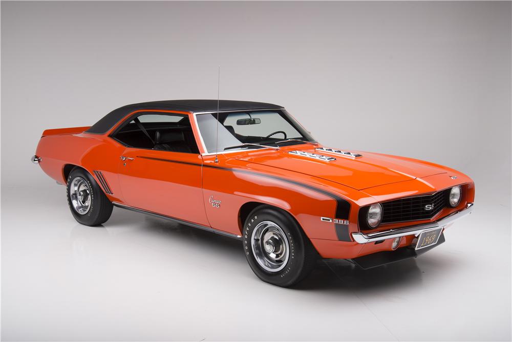 1969 CHEVROLET CAMARO SS 2 DOOR COUPE