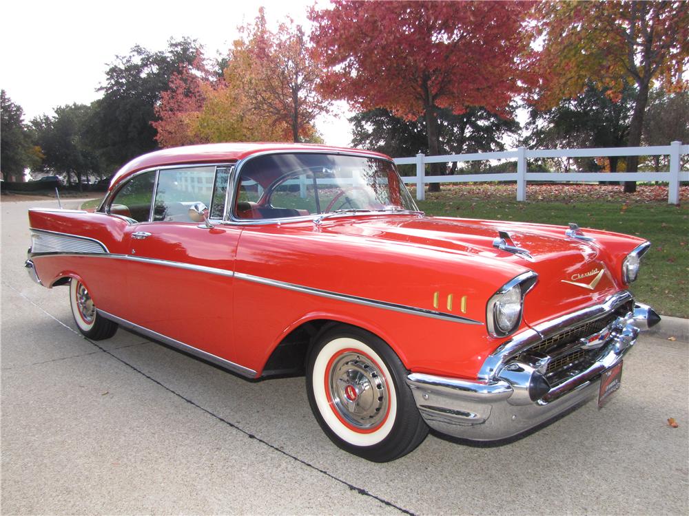 1957 CHEVROLET BEL AIR SPORT COUPE