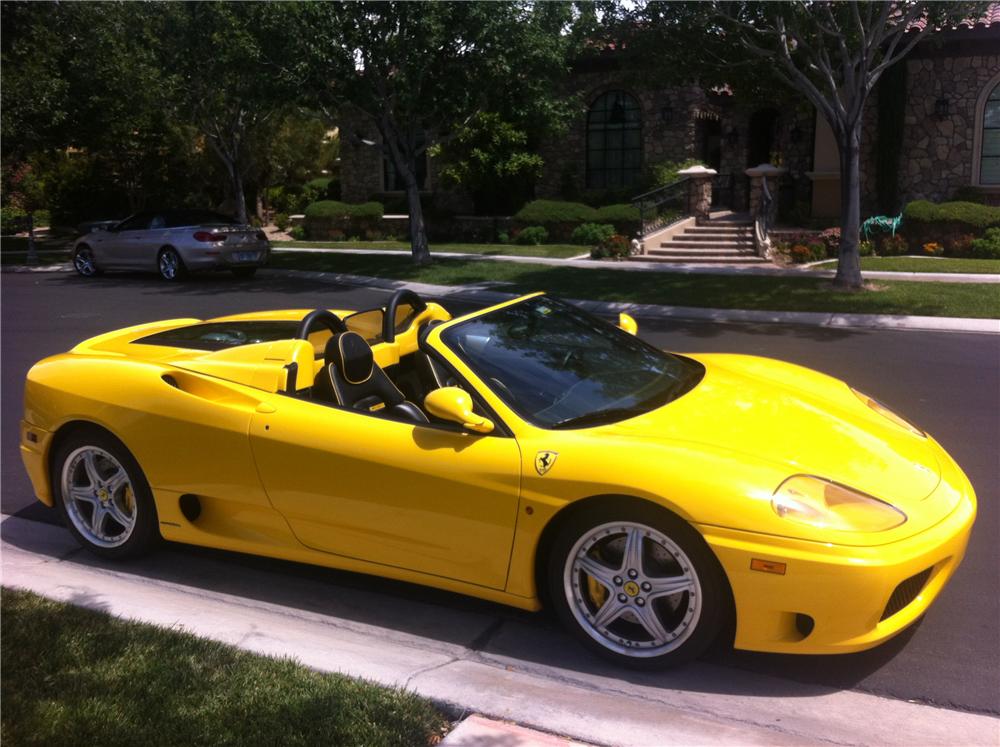 2004 FERRARI 360 MODENA SPIDER