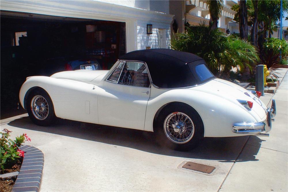 1956 JAGUAR XK 140 MC DROP HEAD COUPE