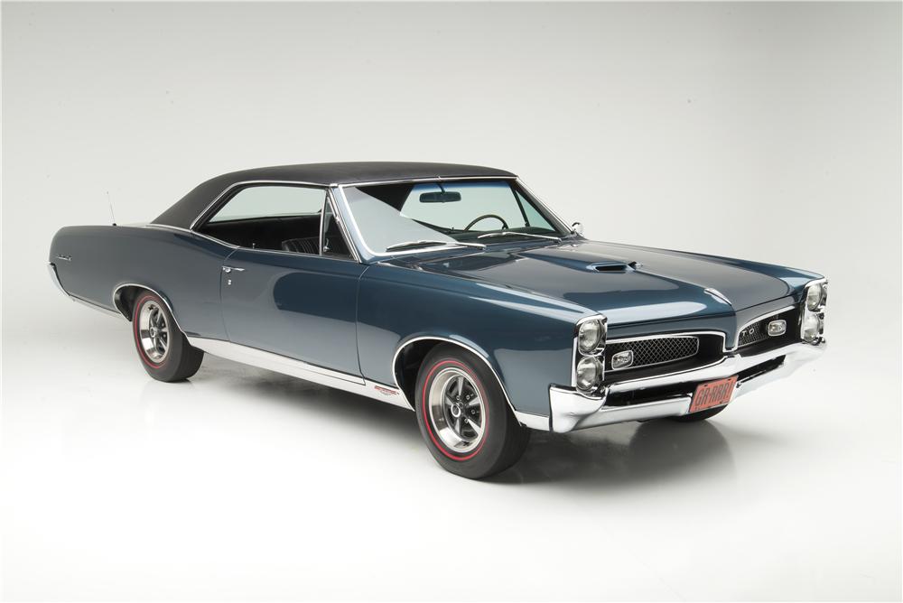 1967 PONTIAC GTO RAM AIR 2 DOOR HARDTOP