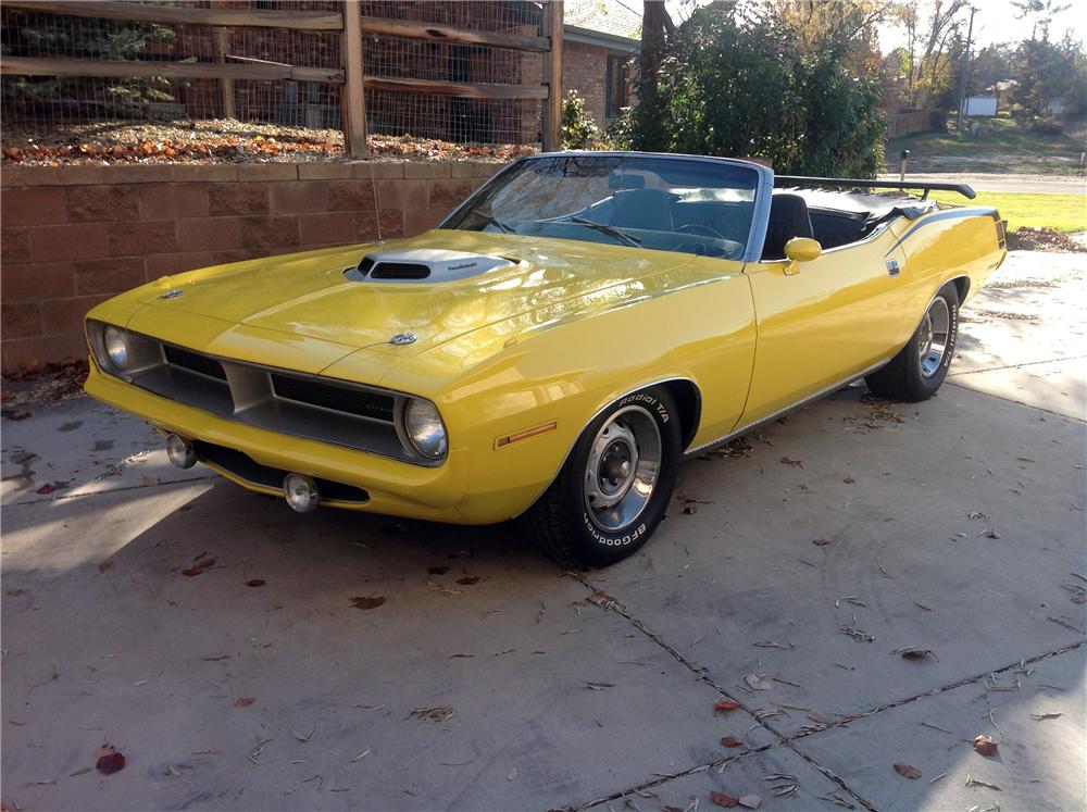 1970 PLYMOUTH CUDA CUSTOM CONVERTIBLE