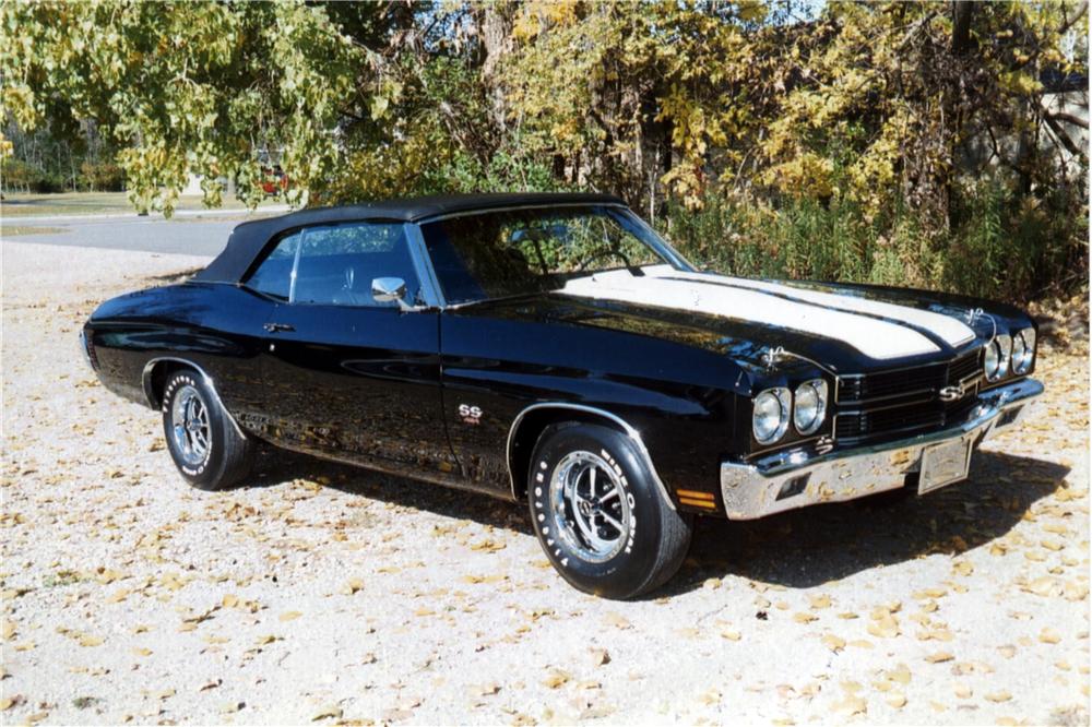 1970 CHEVROLET CHEVELLE SS LS5 CONVERTIBLE