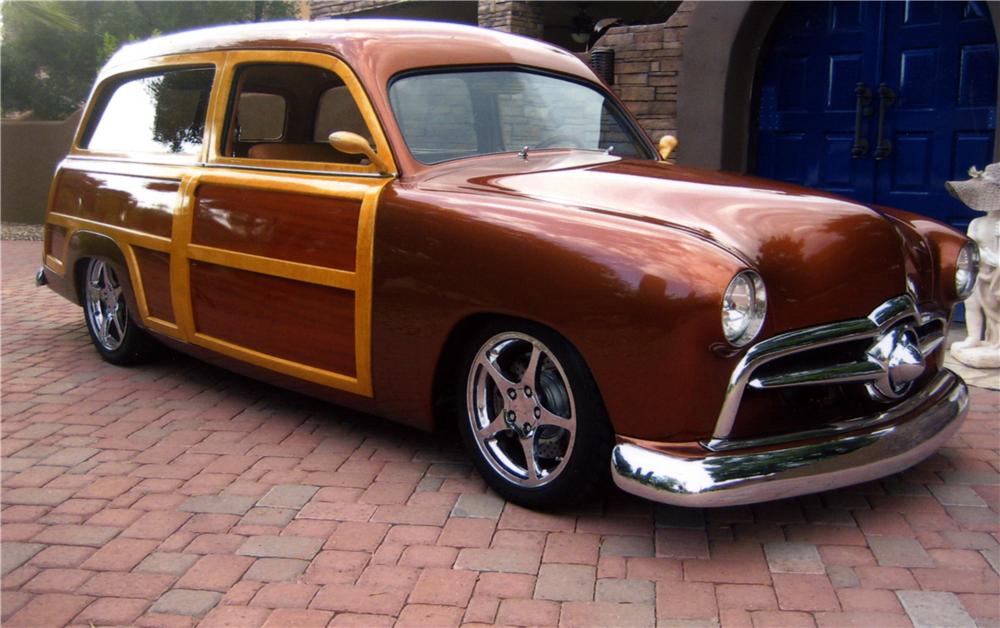 1950 FORD CUSTOM DELUXE CUSTOM WOODY WAGON