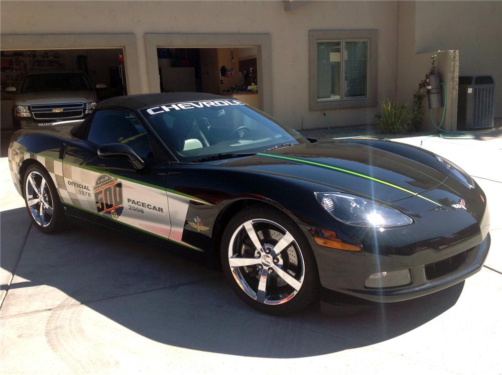 2008 CHEVROLET CORVETTE INDY PACE CAR CONVERTIBLE