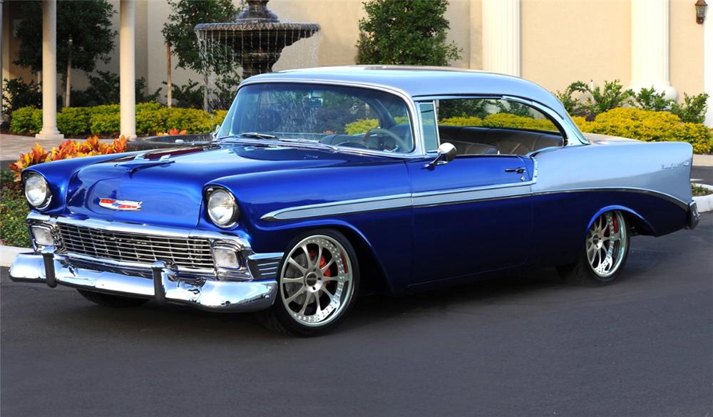 1956 CHEVROLET BEL AIR CUSTOM 2 DOOR HARDTOP