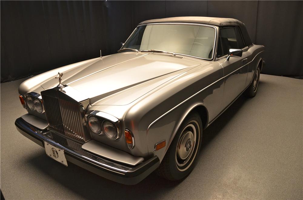 1980 ROLLS-ROYCE CORNICHE CONVERTIBLE